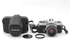 Read NEAR MINT Olympus OM-1 silver 35mm SLR Film Camera 50mm f1.8 from JAPAN