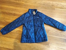 NEW  PATAGONIA Kid Youth Girl Nano Puff Diamond Quilted Jacket  M: 10 New Navy NWT
