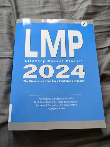 Literary Market Place 2024 Volume 2 Directory Book Publishing Industry Index Lmp - Picture 1 of 19