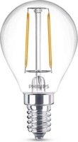 Philips E14 Led Lampe 2W 25W Ersatz Warmweiß Tropfenform Energiesparlampe