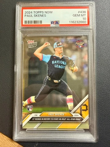 2024 Topps Now - All-Star Game Paul Skenes #436 PSA 10 (RC)