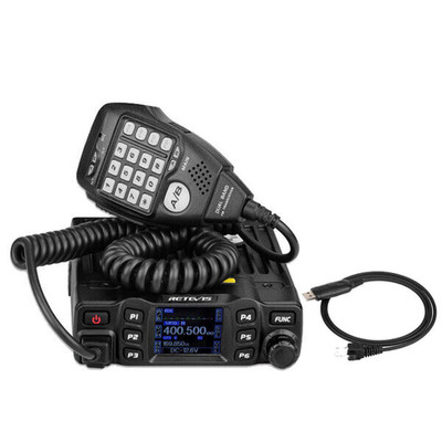 Retevis RT95 Mini Mobilgerät Dualband Amateurfunk,Funkgerät Auto-Transceiver