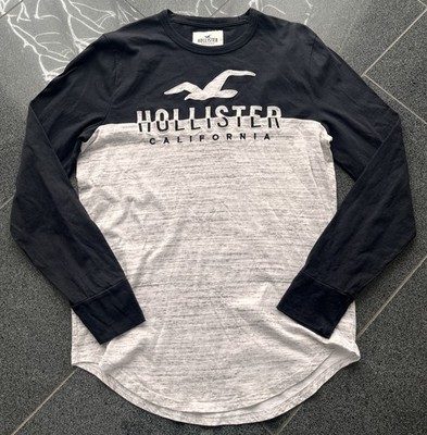 HOLLISTER California Herren Shirt Oberteil Longsleeve Grösse M Freizeit Casual