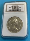 1980 Canada Silver $1 Arctic Territories Specimen NGC SP67 Old Holder