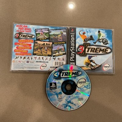 3Xtreme (Sony PlayStation 1, 1999) 3 Xtreme Extreme PS1 Complete CIB Black Label