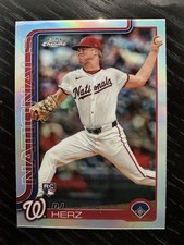 2025 Topps Chrome DJ Herz Refractor #270 (RC) Nationals