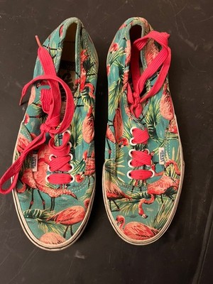 VANS Authentic Doren Pink Flamingo Skateboard  Womens Sz 8.5 Mens Sz 7Shoes