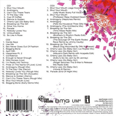 GARBAGE BEAUTIFULGARBAGE [20TH ANNIVERSARY] NEW CD