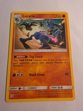 Lucario 117/236 Sun & Moon Unified Minds Pokemon TCG Rare  on eBay