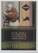 2006 Leaf Limited Limited Legends Holofoil 24/50 Doak Walker #LL-4 HOF n1u