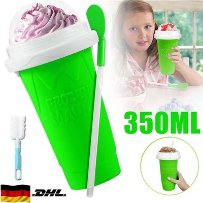 Slush Becher Frozen Magic Slushy Becher Silikon Eis Becher DIY Smoothie Maker