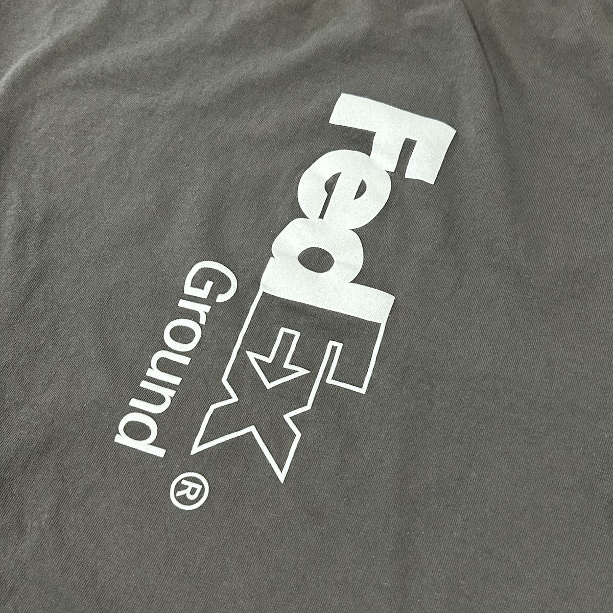 FedEx Uniform T-Shirt Size XL Gildan Heavy Cotton Graphic Print | eBay