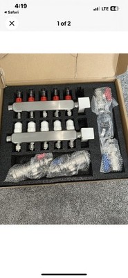 New In Box Vevor Flow meter Temperature Controlled Water Collector