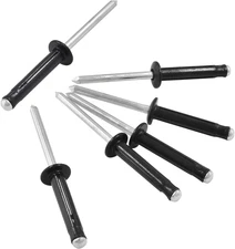 60 Pcs 3/16" X 1" Tri-Fold Exploding Pop Rivets, Aluminum Large Head Blind Rivet