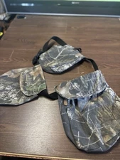 Sports Afield 3 Pouch Game & Shell Carrier Camo Gear Fanny Pack Waist Belt