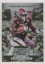 2016 Panini Prizm Collegiate Draft Picks Camo 12/199 Tra Carson #194 9pd