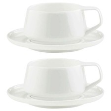 Noritake Marc Newson By Noritake Cup & Saucer Pair Set 2pce