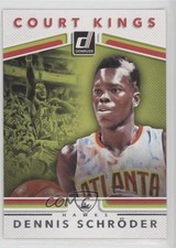 2017-18 Panini Donruss Court Kings Dennis Schroder #9 4k8