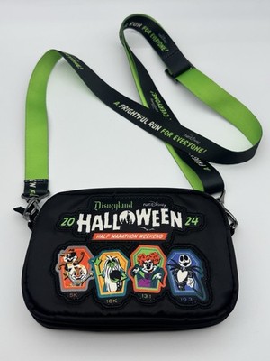 2024 RUN DISNEY Disneyland Halloween Half Marathon Lug Coupe Crossbody Bag