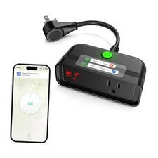 WiFi Power Failure Alarm Outdoor, Power Outlet Alarm with SmartLife App Alert 