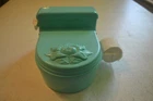 Vintage Cabbage Patch Doll Bathroom Potty Chair Toilet 1991 Hasbro Works