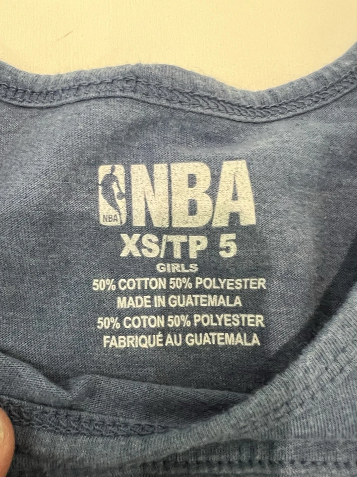 Detroit Pistons Tshirt Girls Size XS - Image 2 of 2