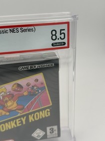 EUR Donkey Kong Classic NES Series Game Boy Advance PSA 8.5 A+ Sealed Blister