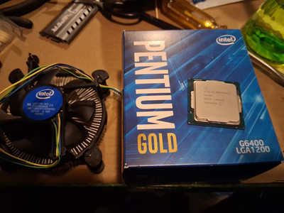 Intel Pentium Gold G6400 - Pentium Gold Comet Lake Dual-Core 4.0 GHz LGA 1200 58