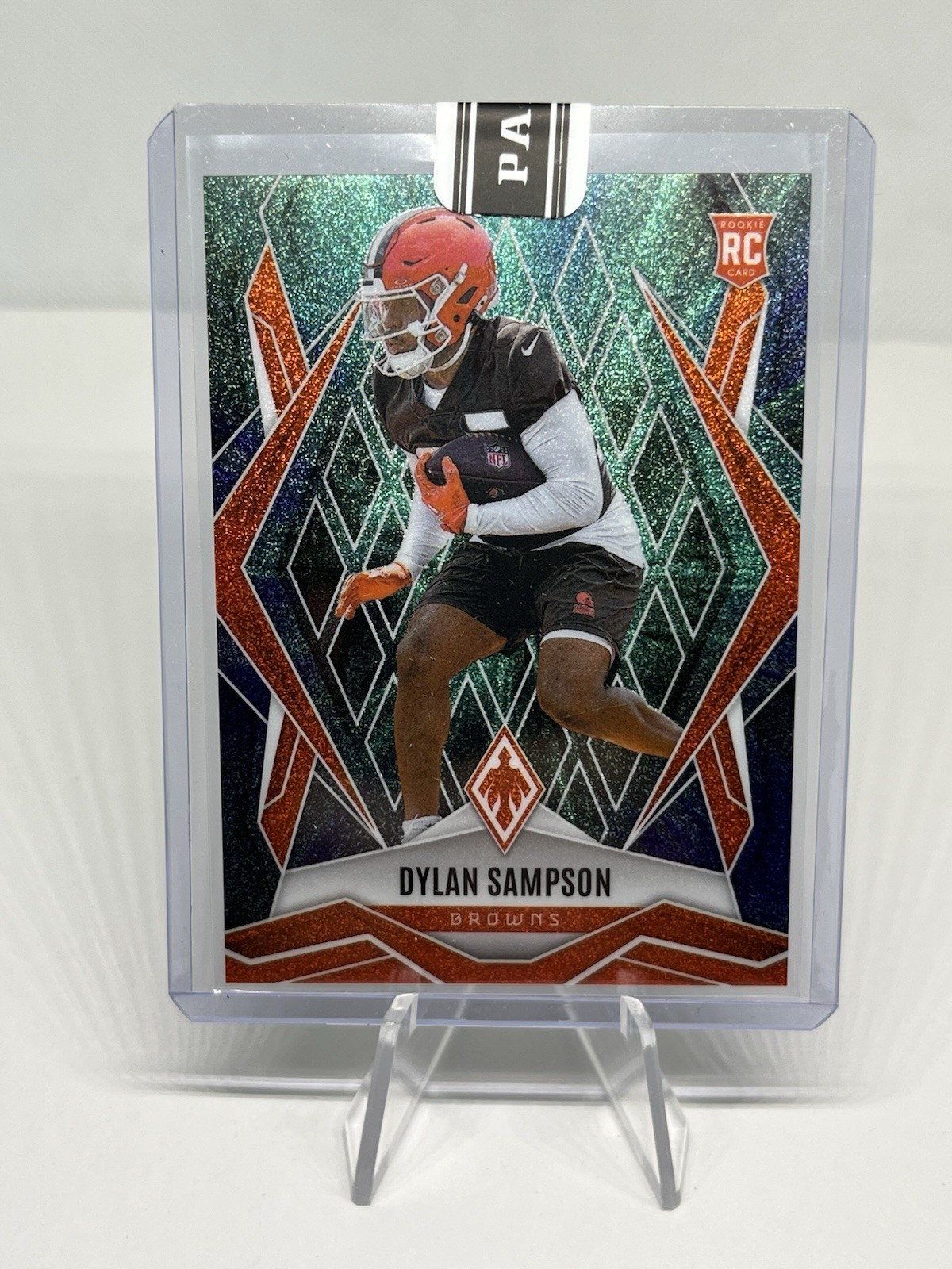 Dylan Sampson 2025 Panini Phoenix Celestial Prizm 1/1 Rookie Card #250 Browns