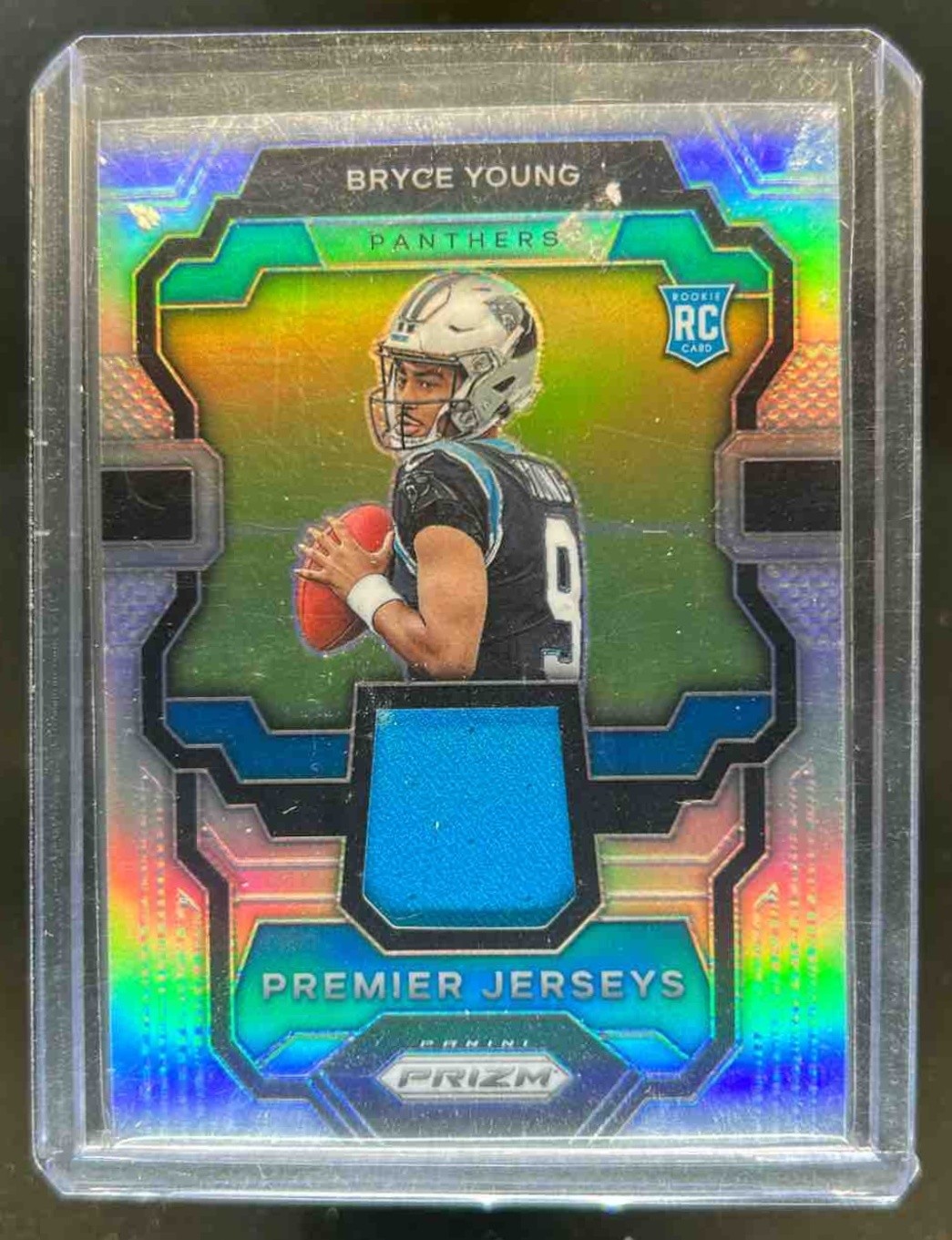 2023 Prizm Bryce Young Premier Jerseys RC Rookie #PJ-BY Panthers