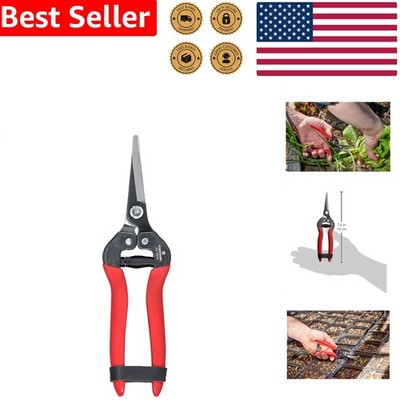 Precision Straight Snips for Gardening, Rust-Resistant, Lightweight Design