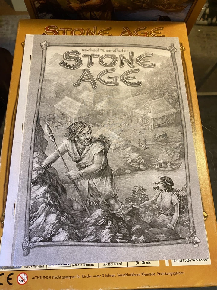 Stone Age : Board Game : 1-4 players. English printed rules* - Image 4 of 4