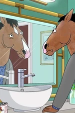 Bojack Horseman Hungover Drunk Animated Series Poster print 16"x24" home decor