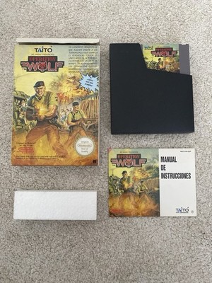 NES Spiel Operation Wolf   CIB