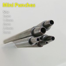 Small Mini Hole Punches Leather Craft Paper Craft Scrapbook Printing, 1, 2, 3mm