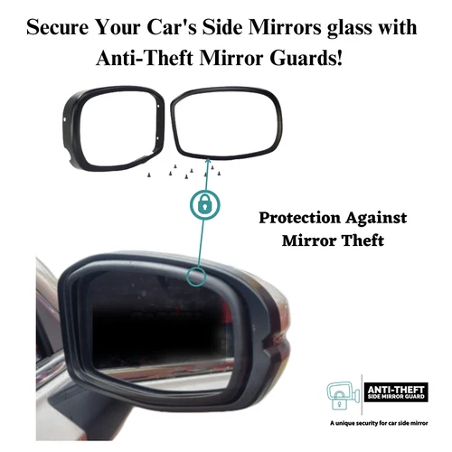 Anti-Theft Side View Mirror Guards fit Honda CR-V 2023-2024 (Mirror Locks)