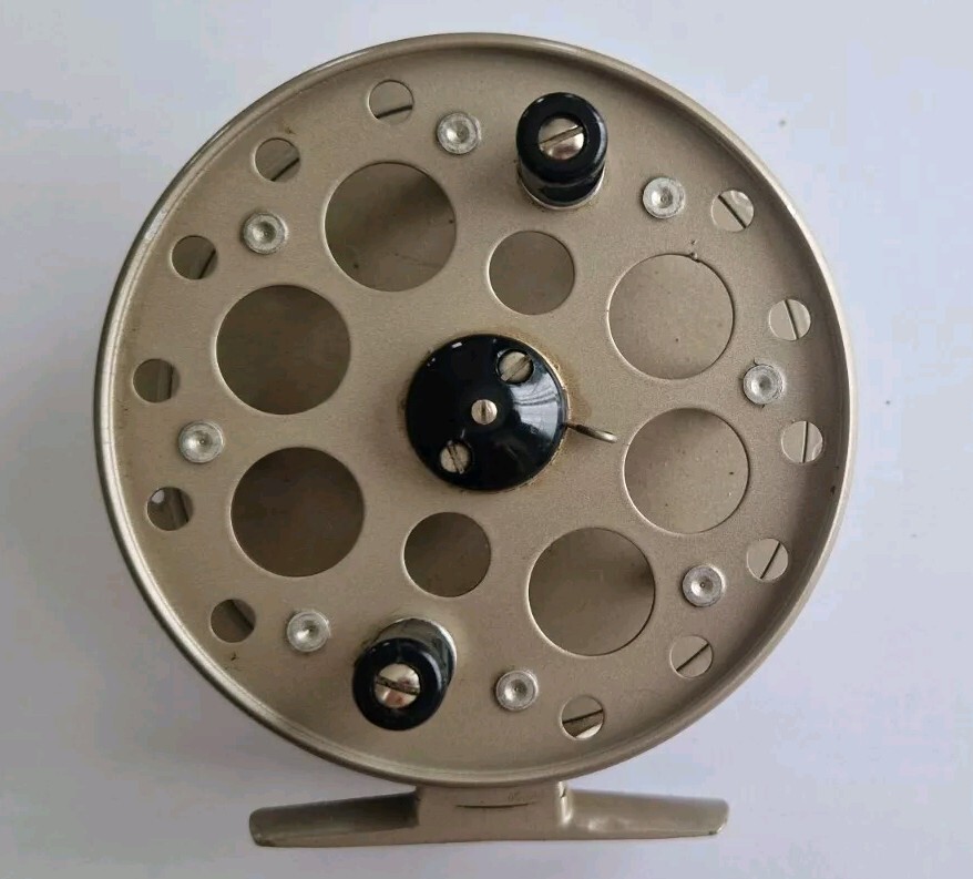 A STUNNING VINTAGE GRICE AND YOUNG GOLDEN EAGLE CENTRE PIN TROTTING REEL 4 3/8" eBay
