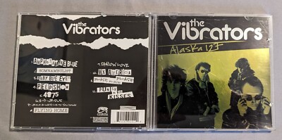 The Vibrators Alaska 127 Baby Blue Eyes Flying Home Amphetamine Blue Peepshow CD