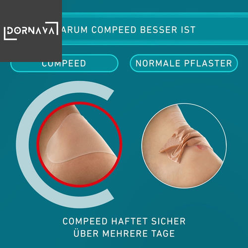Compeed Blasenpflaster Medium Vorteilspack - Hydrokolloid-Pflaster Gegen Blasen - Bild 5 von 12