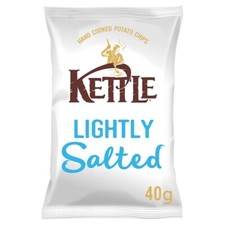 18 x Kettle Chips Lightly Salted Crisps 40g GLUTEN FREE Delivery