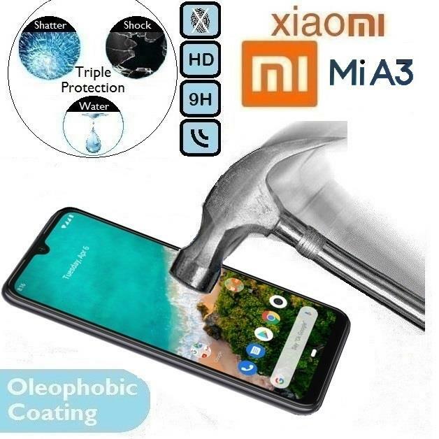 100%Genuine Tempered Glass Screen Protector MiA3 M1906F9SH For