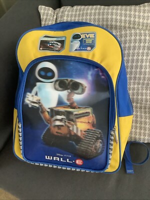 3D WALL-E Rucksack Tasche Wall.E Disney Store Exclusive Pixar