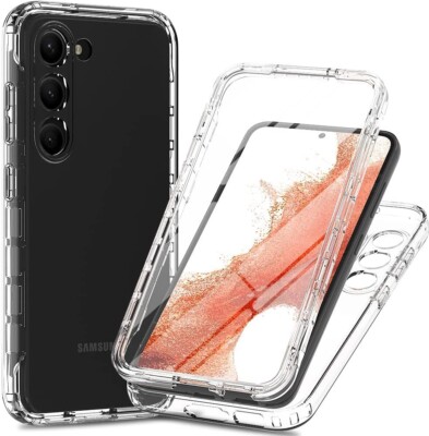 CLEAR FULL 360 Hülle Samsung S24 S25 Ultra S23 S22 S21 FE Stoßfest Handyhülle