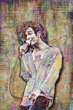 MATT HEALY of 1975 20x30in Poster Matthew Healy 1975 Tribute Art Free Shipping