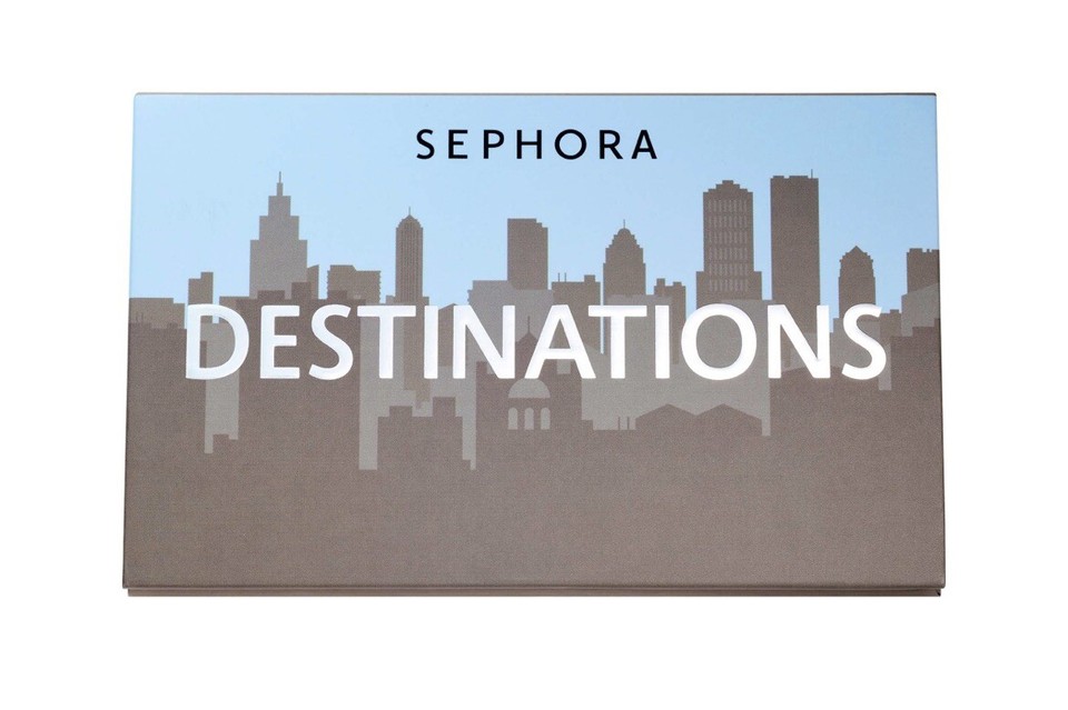 Sephora Destinations Southern Charm Eyeshadow Palette matte shimmer