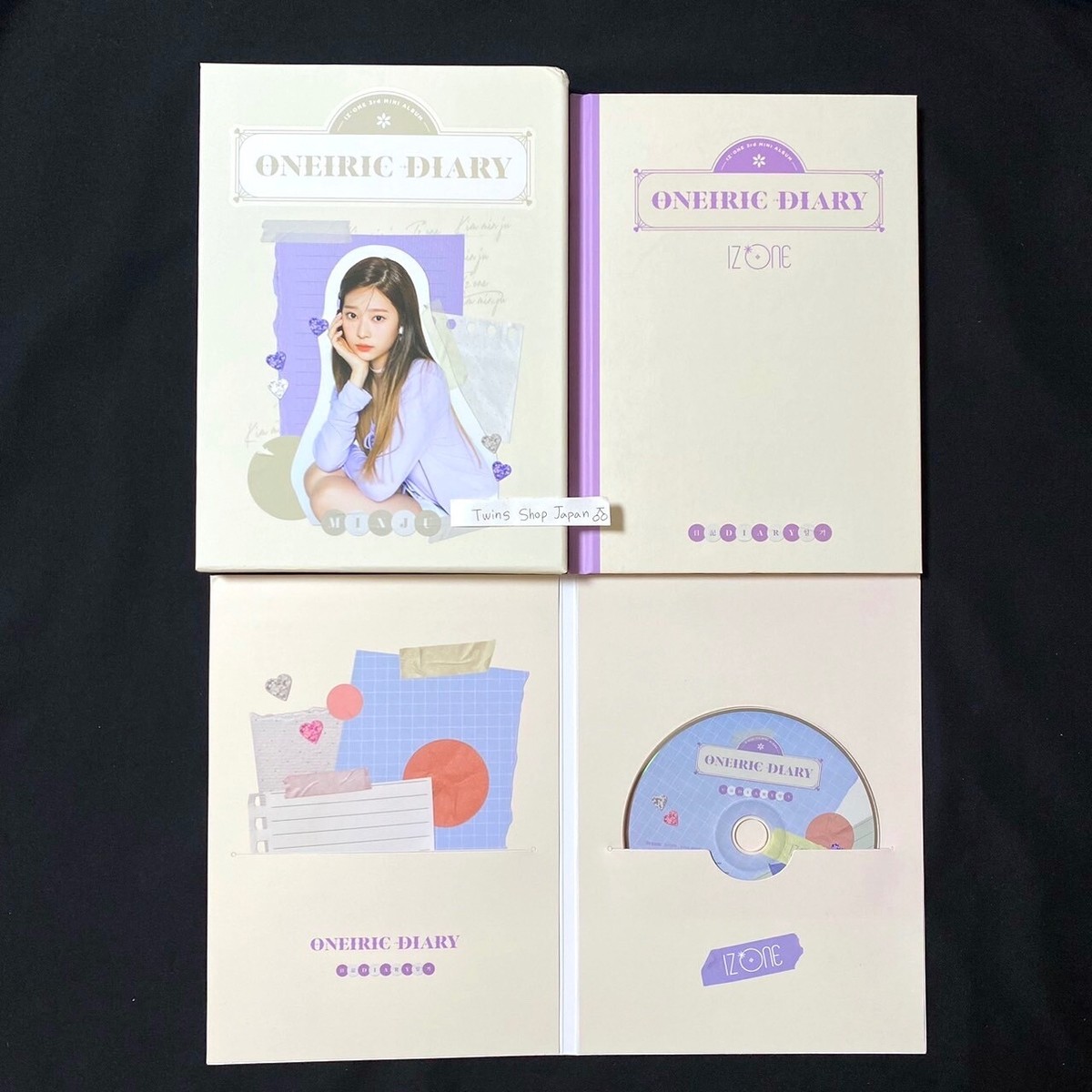 IZ*ONE ミンジュ ONEIRIC DIARY ヨントントレカ① IZ*ONE アイズワン ONEIRIC DIARY アルバム ミンジュ トレカ