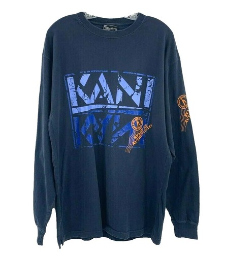 Vintage Karl Kani Denim Spell Out Top Size L Tupac | eBay
