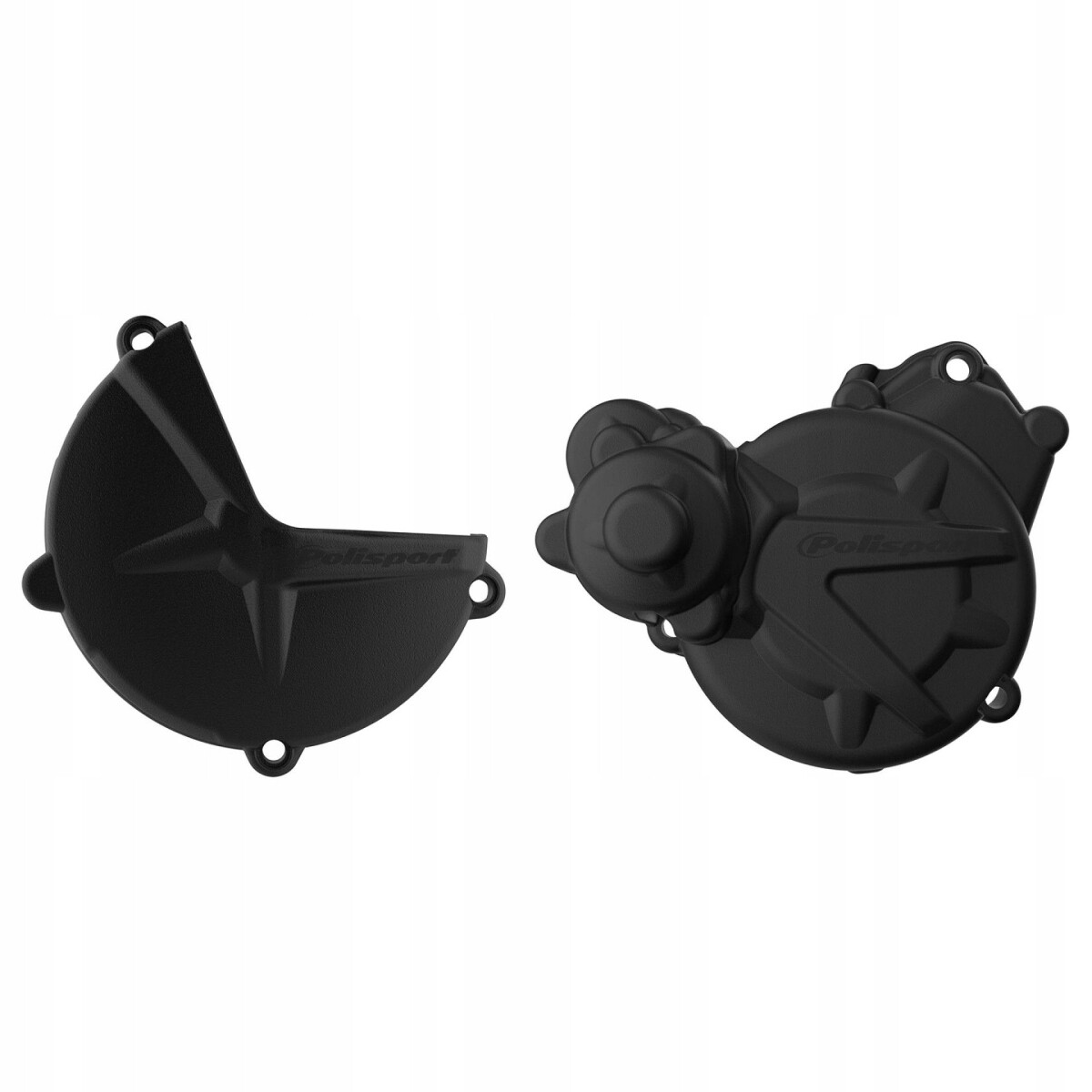 Kit couvercle d'alternateur et d'embrayage noir pour moto Gas Gas EC 250