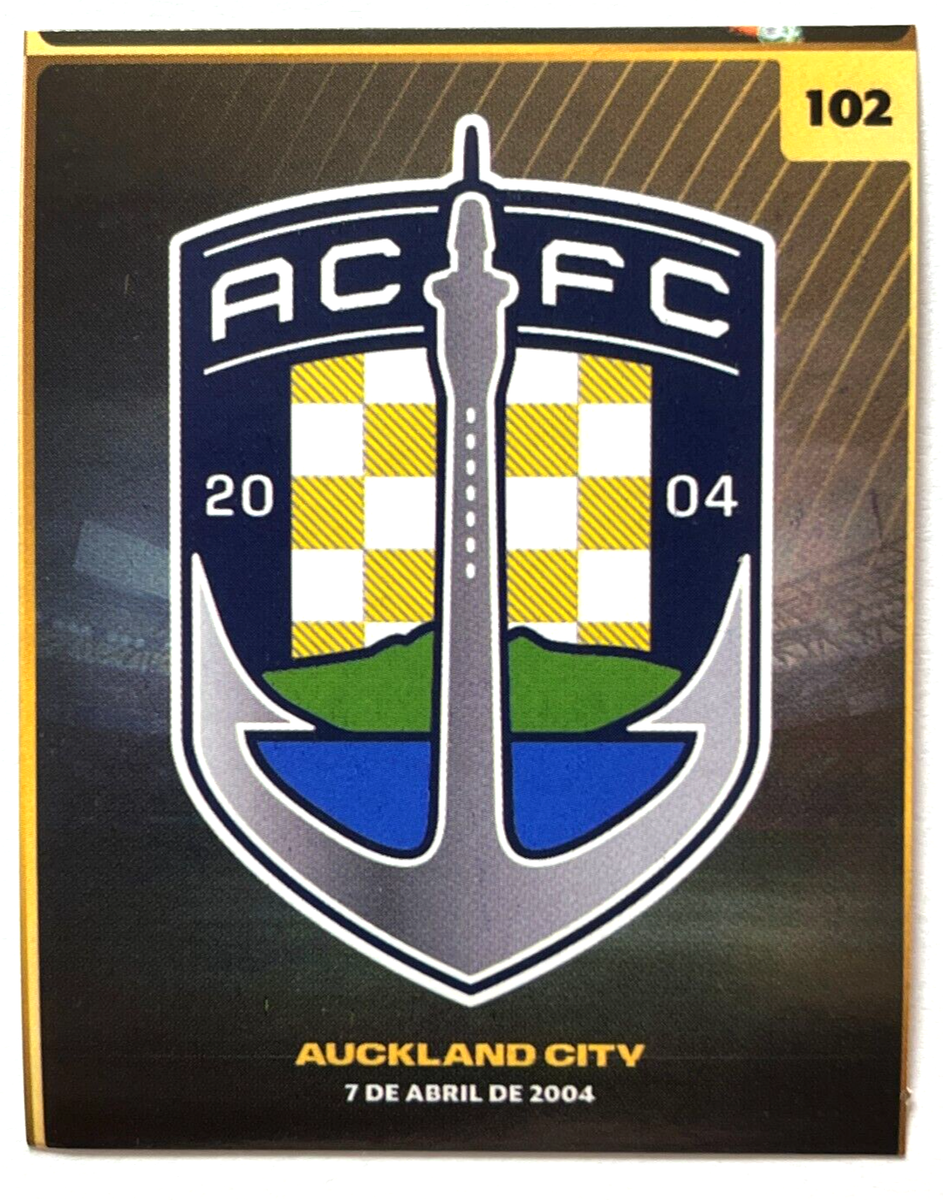 2025 FIFA CLUB WORLD CUP 2R Sticker #102 AUCKLAND CITY