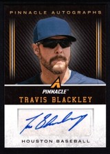 TRAVIS BLACKLEY 2013 PINNACLE ZENITH AUTOGRAPH ASTROS AUTO SP $15